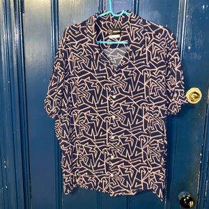 XXL Cotton Original Use button down Hawaiian shirt